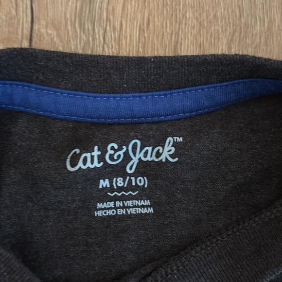 Kids Grey Long Sleeve with Paper Airplanes - Picture 3 of 3